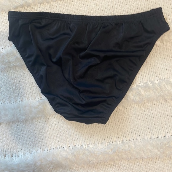 Vintage solar bikini black swimsuit 2 piece bathing suit Germany size 34C 11 12 - Picture 5 of 16
